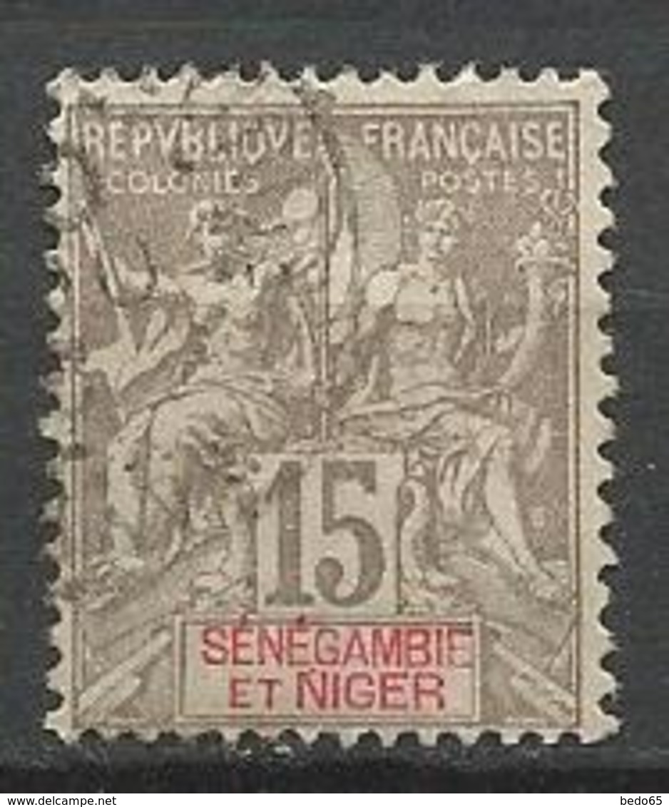 SENEGANBIE ET NIGER N° 6 OBL TB - Gebraucht