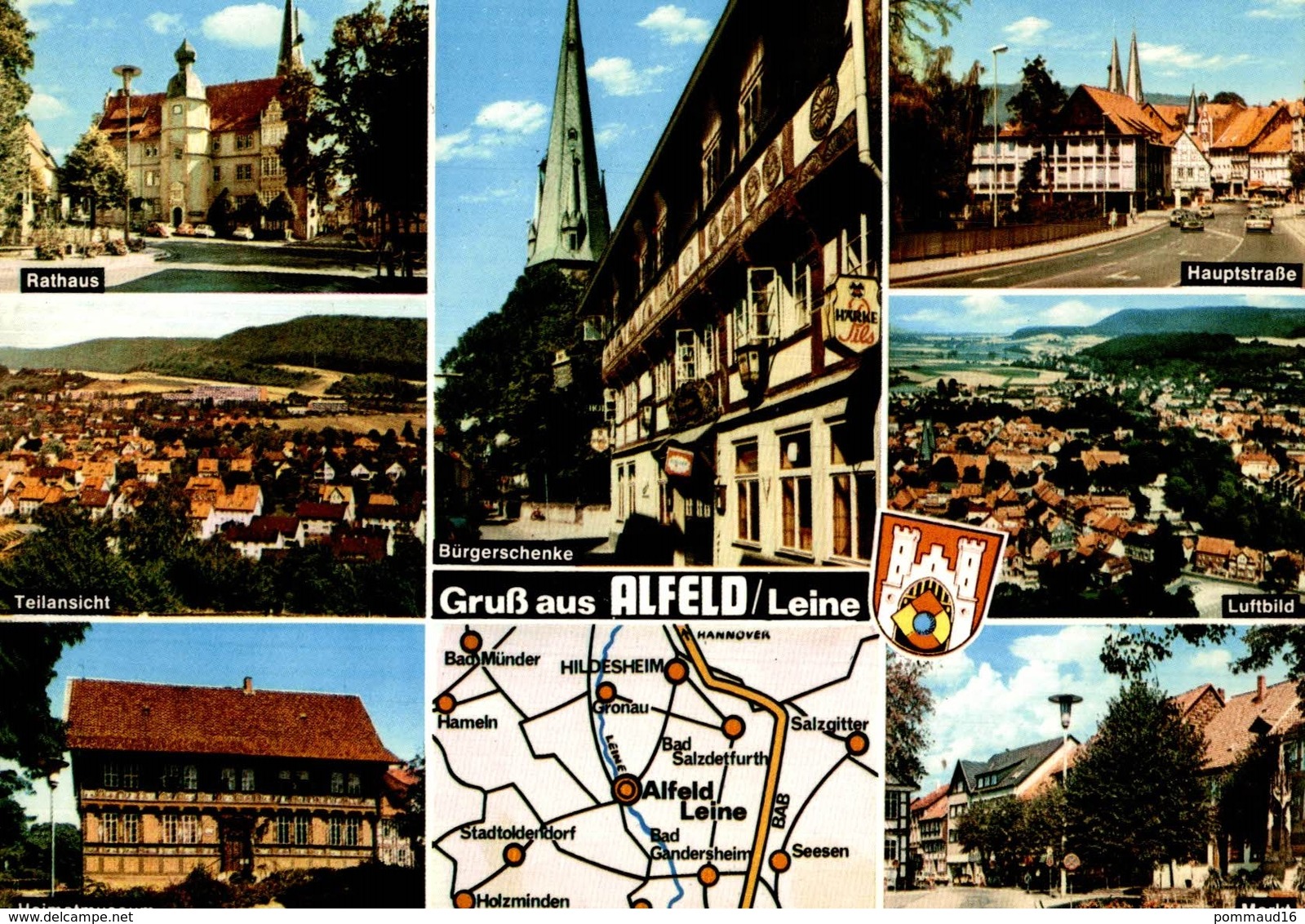 CPSM Gruss Aus Alfed/Leine - Alfeld