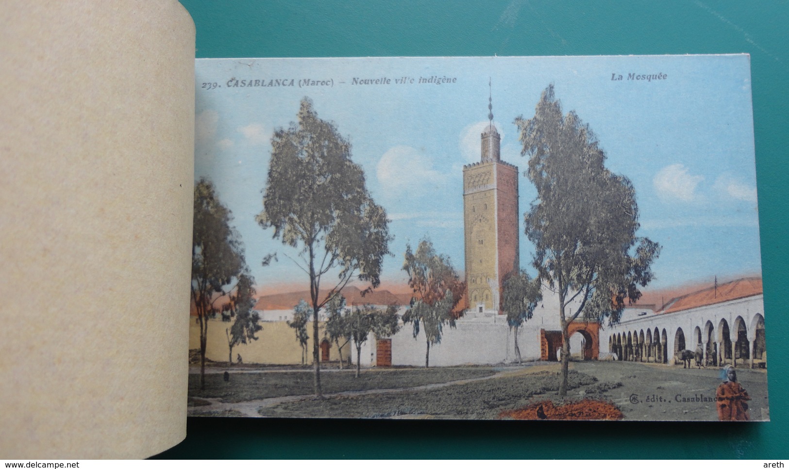 Maroc  -- Carnet De 19 Cartes Sur 20  - Souvenir De CASABLANCA - Casablanca