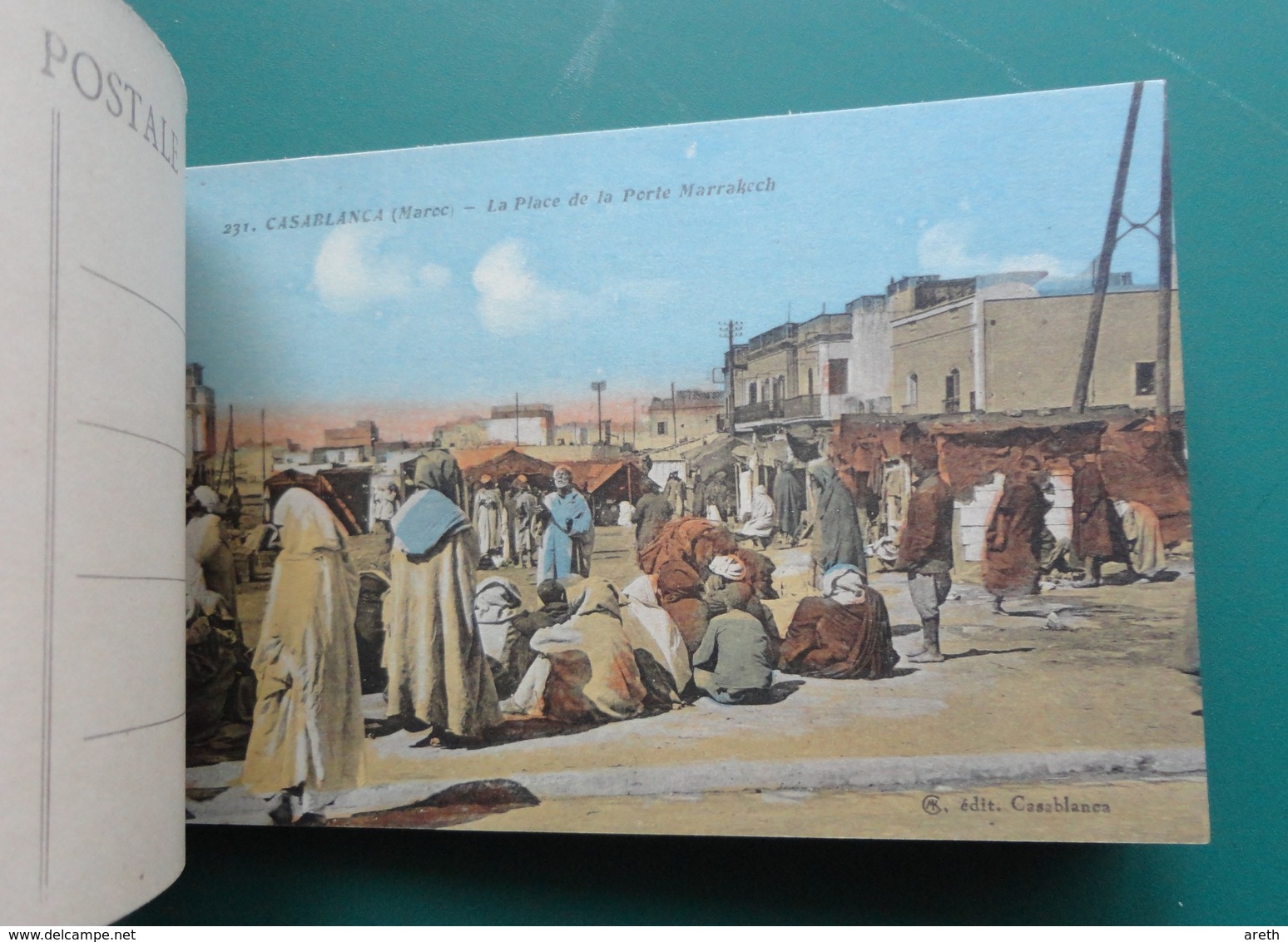 Maroc  -- Carnet de 19 cartes sur 20  - Souvenir de CASABLANCA