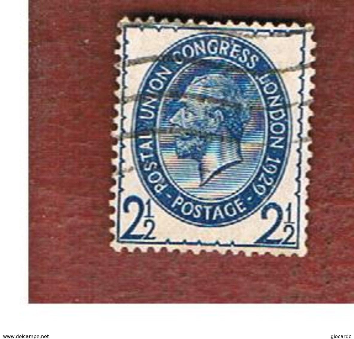 GRAN BRETAGNA (UNITED KINGDOM) -  SG 437  - 1929 9^ UPU CONGRESS  2 1/2    - USED° - Used Stamps