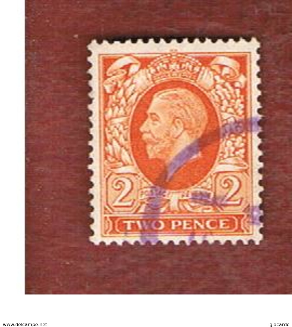 GRAN BRETAGNA (UNITED KINGDOM) -  SG 442  - 1935 KING GEORGE V  2     - USED° - Usati