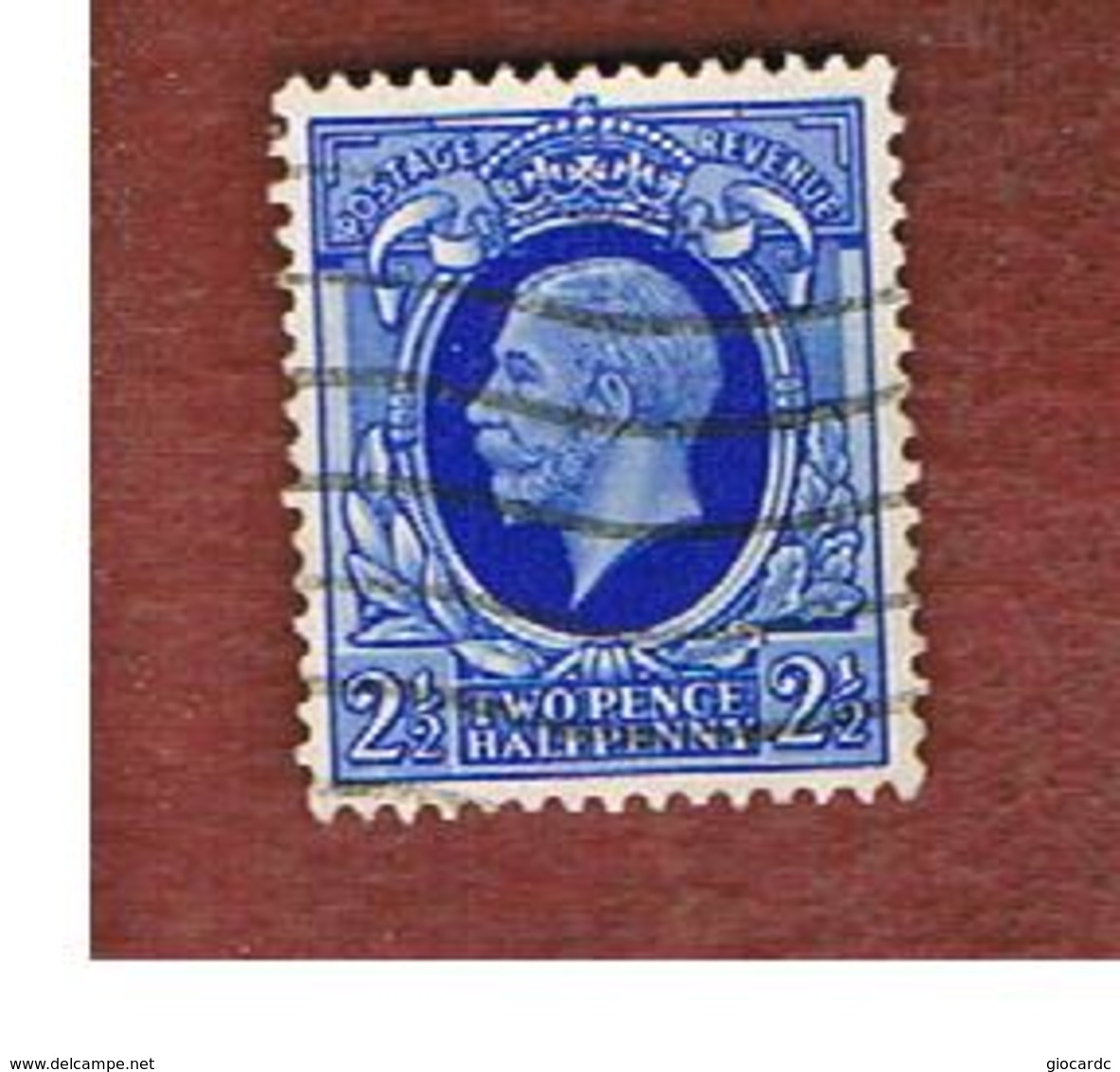 GRAN BRETAGNA (UNITED KINGDOM) -  SG 443  - 1935 KING GEORGE V  2  1/2    - USED° - Usati