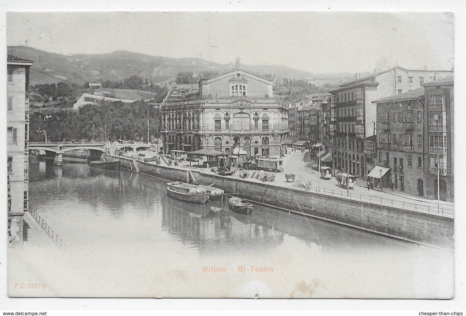 Bilbao - El Teatro - Dorso Sin Dividir - Vizcaya (Bilbao)