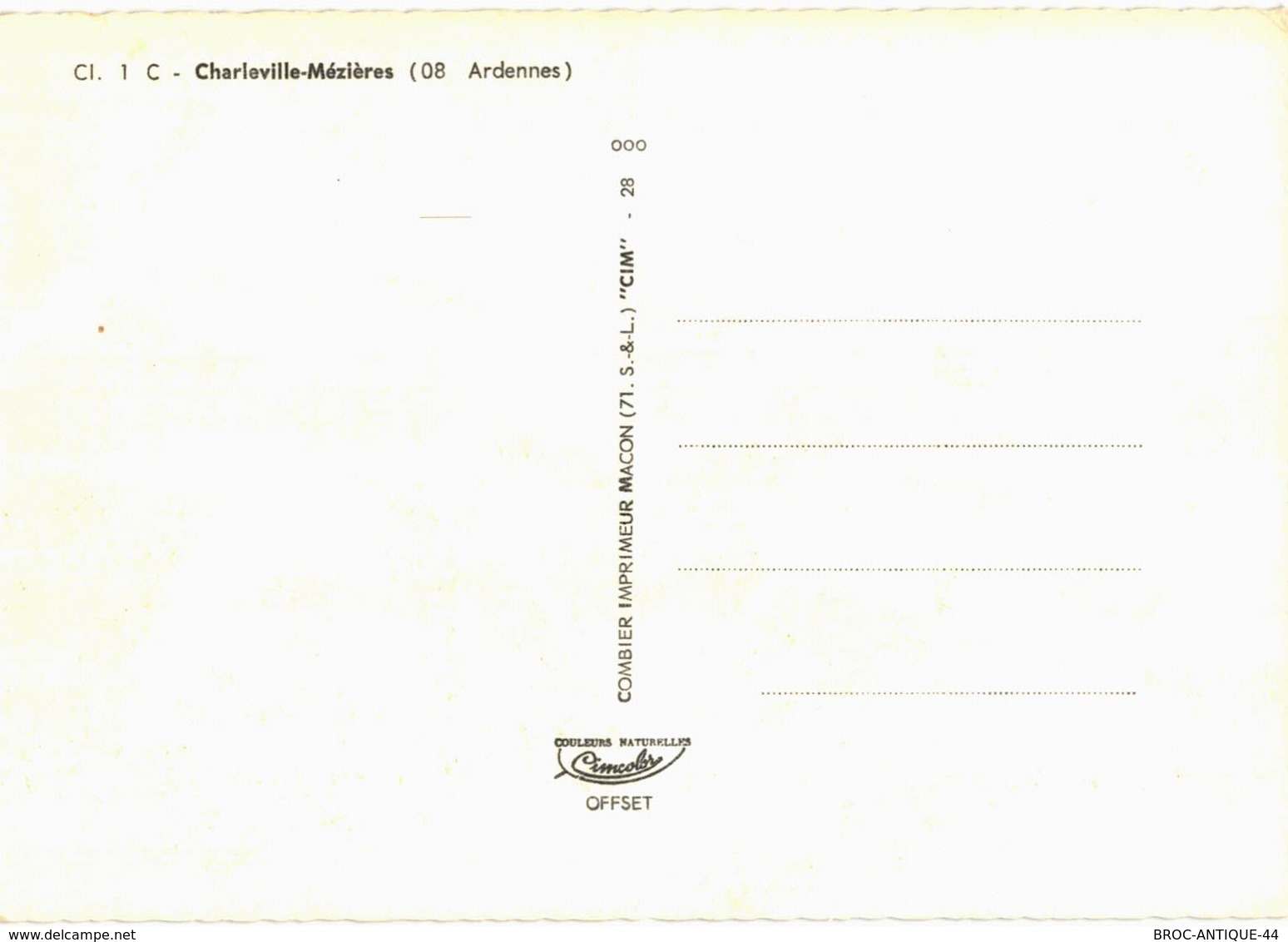 LOT N°1338 - LOT DE 24 CARTES DE CHARLEVILLE-MEZIERES DONT UNE CARTE DOUBLE DERNIER SCAN