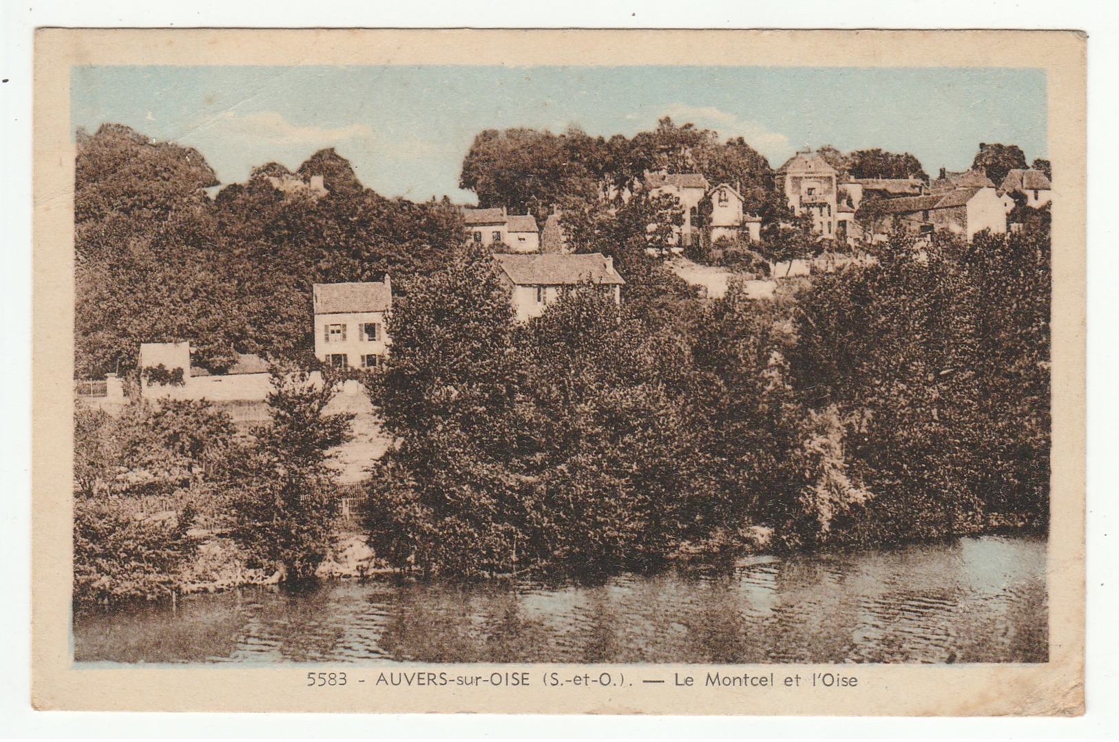 AUVERS-sur-OISE - Le Montcel Et L'Oise - - Auvers Sur Oise