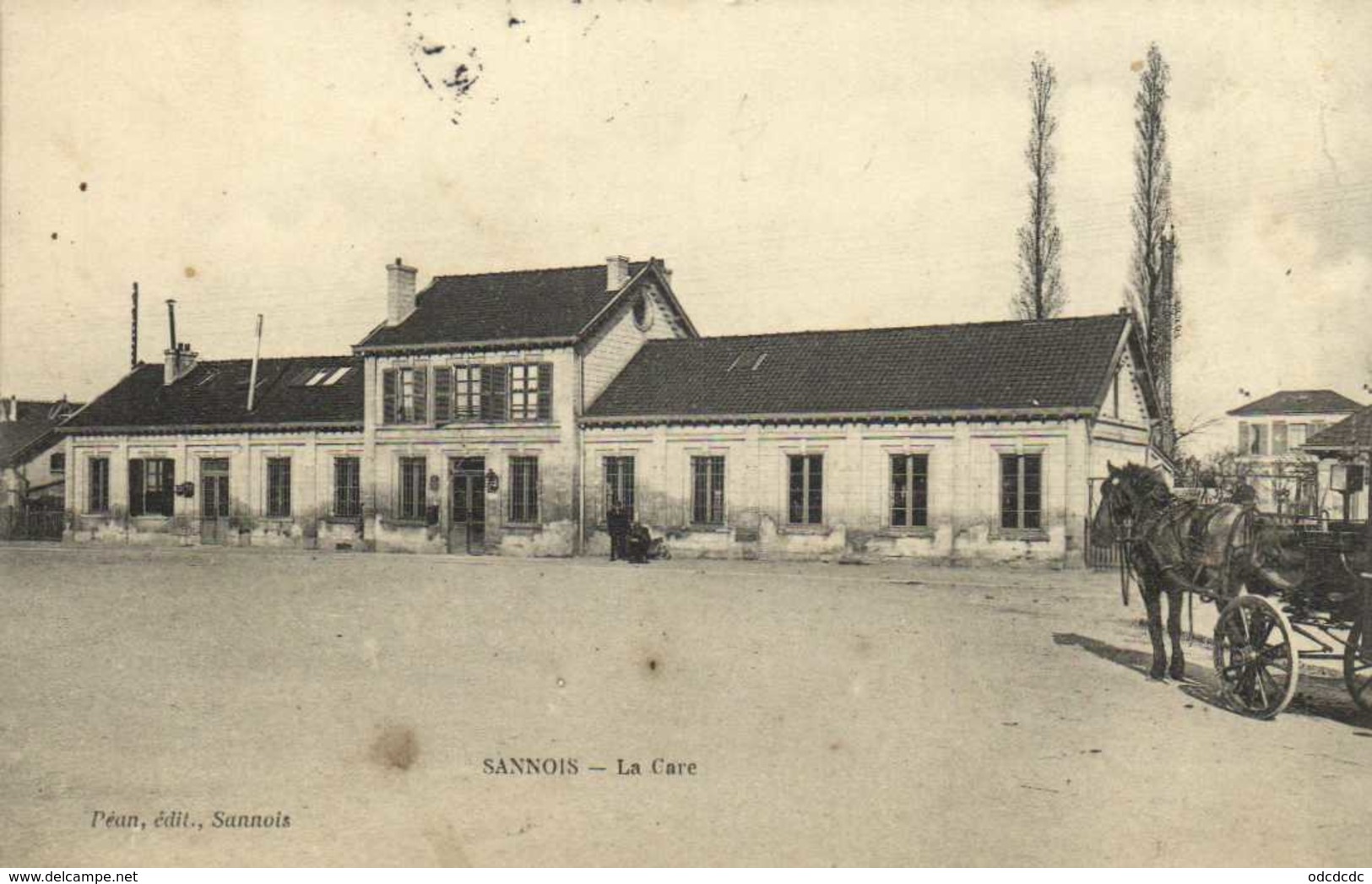 SANNOIS  La Gare Attelage RV - Sannois