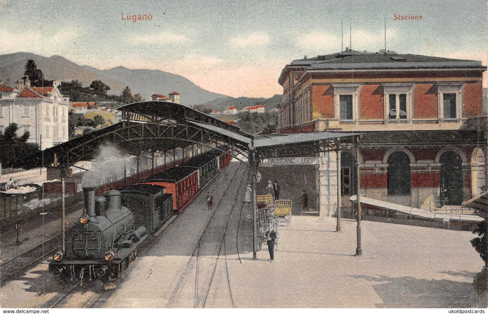 CPA  Suisse, LUGANO, Stazione - Lugano