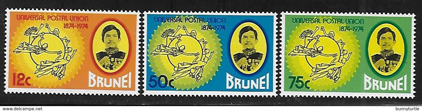 Brunei 1974 Centenary Of Universal Postal Union UPU MNH - Brunei (...-1984)