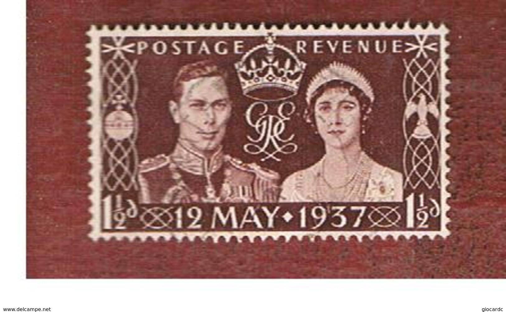 GRAN BRETAGNA (UNITED KINGDOM) -  SG 461  - 1937 CORONATION    - USED° - Used Stamps