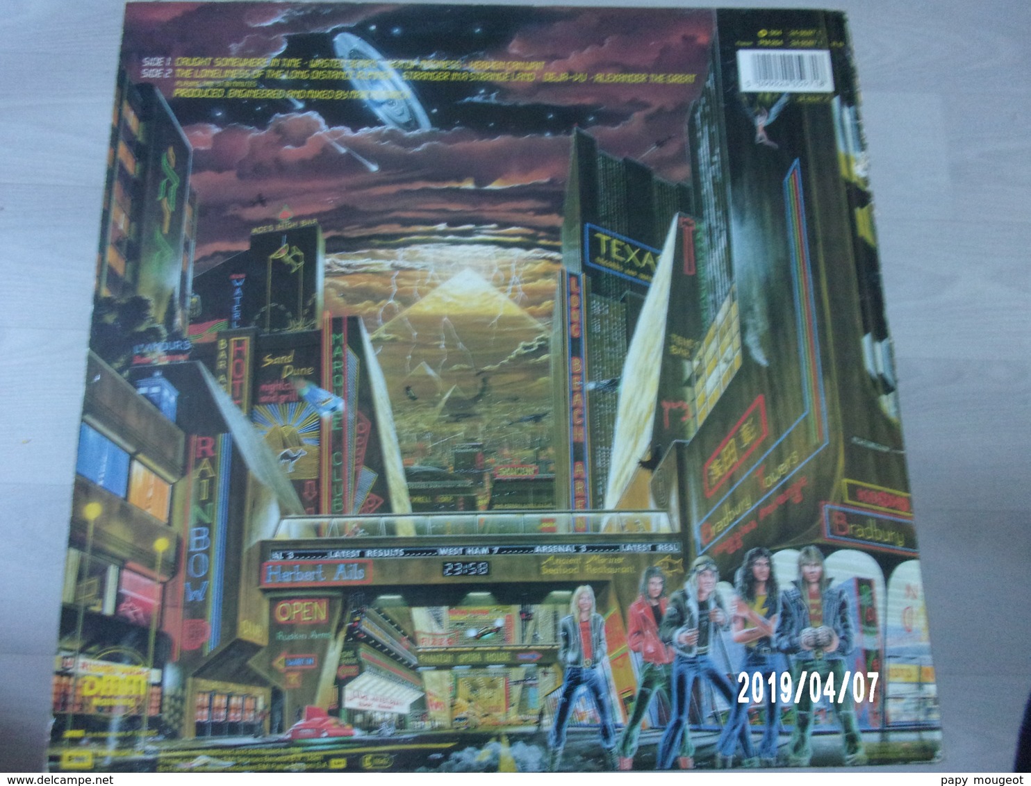 IRON MAIDEN - SOMEWHERE IN TIME - 1986 - Hard Rock & Metal