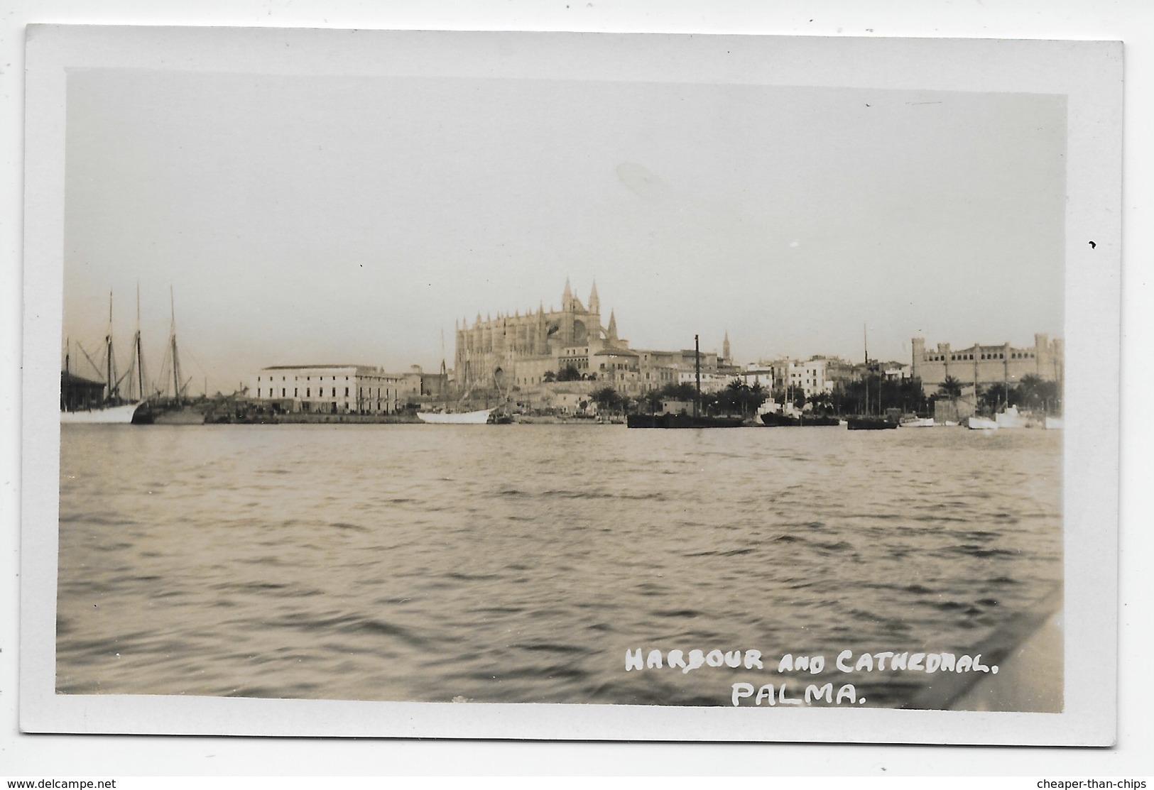 Palma - Harbour And Cathedral - Mallorca