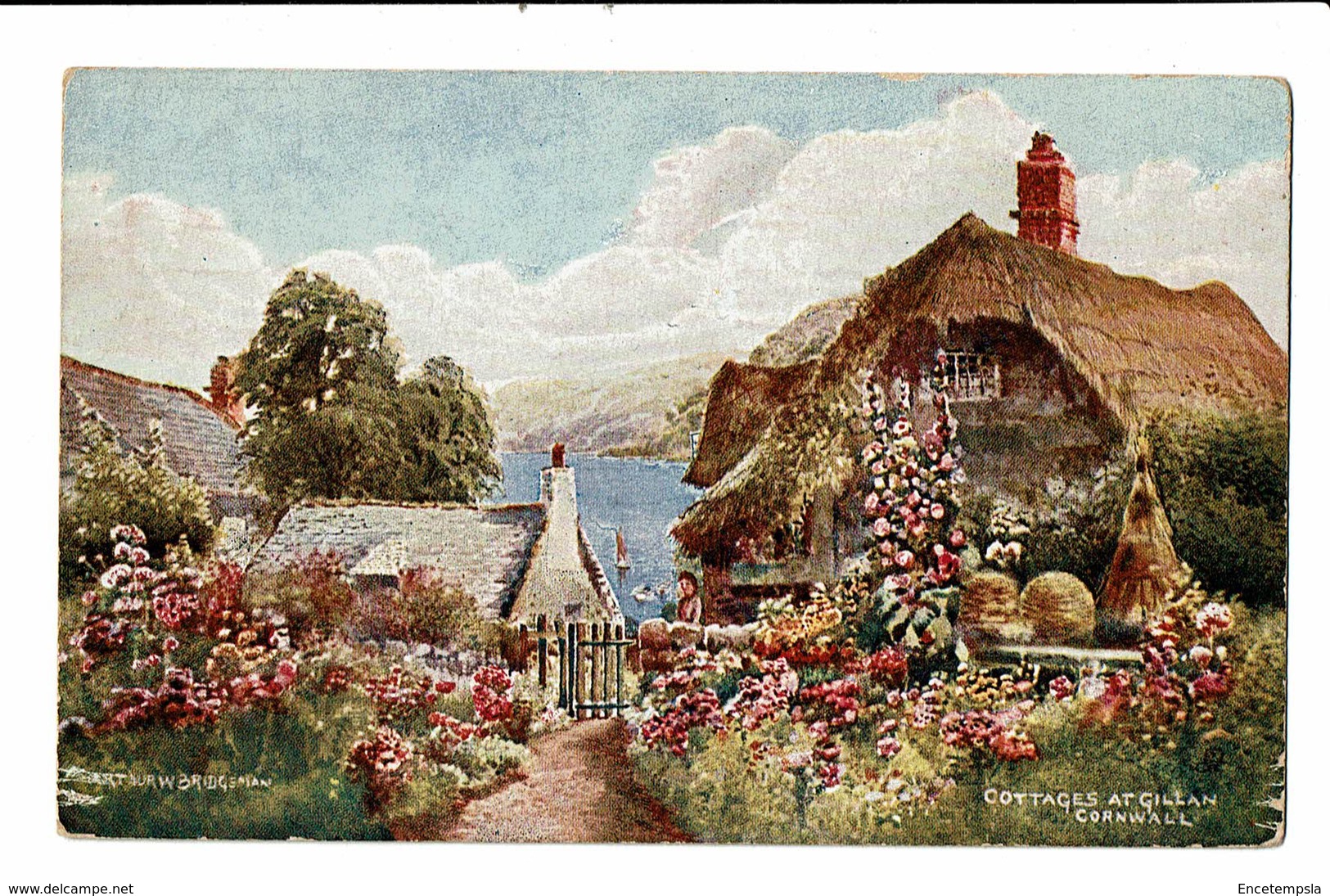 CPA - Carte Postale Royaume Uni -Gillan, Cornwall - Cottage  VM2237 - Other & Unclassified