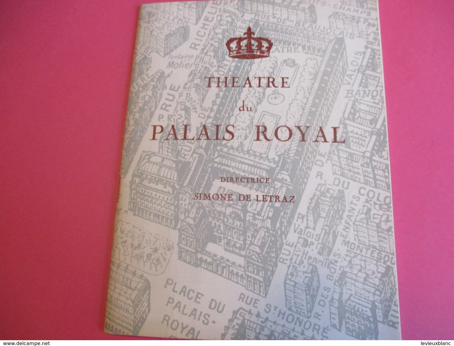 Programme De Théâtre/ Palais Royal / Simone De Letraz/Un DIMANCHE à NEW-YORK/Krasna/MJ NAT/JC BRIALY/1963   PROG216 - Programma's