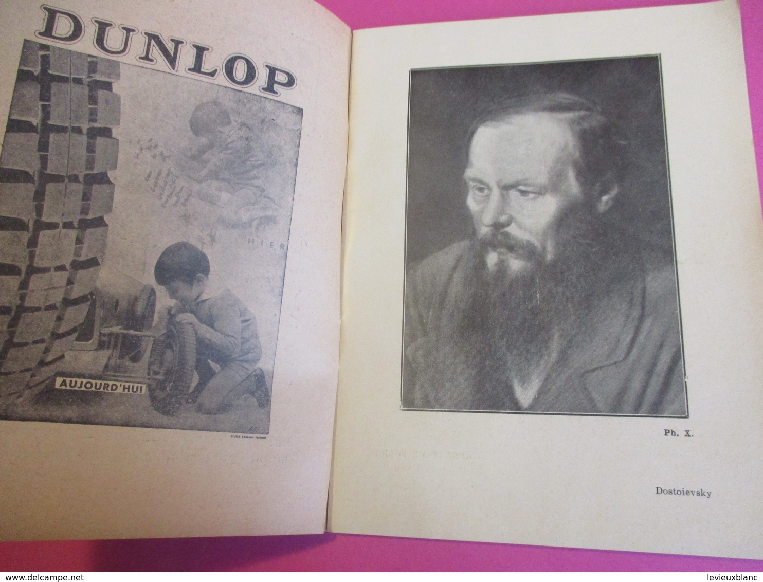 Programme De Théâtre/ MONTPARNASSE/GASTON BATY/Crime Et Châtiment/Dostoievsky/Léonce CORNE/1933-34   PROG217 - Programmes