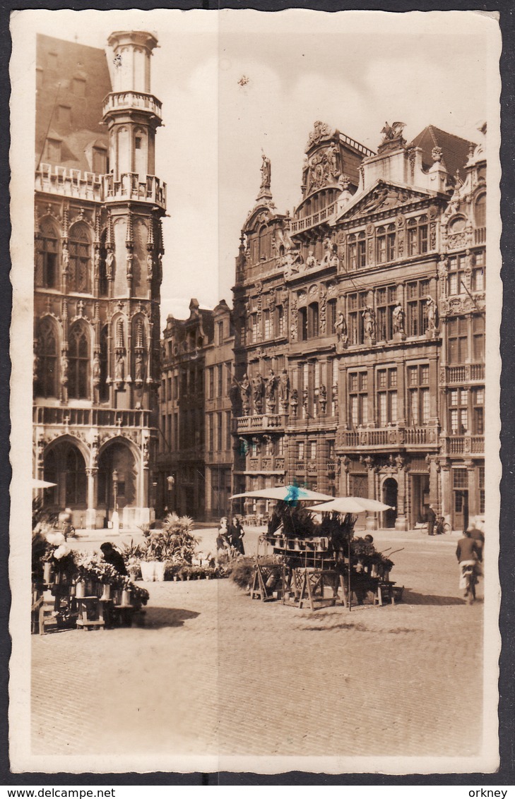 Brussel  Grote Markt - Bloemenmarkt - Markten