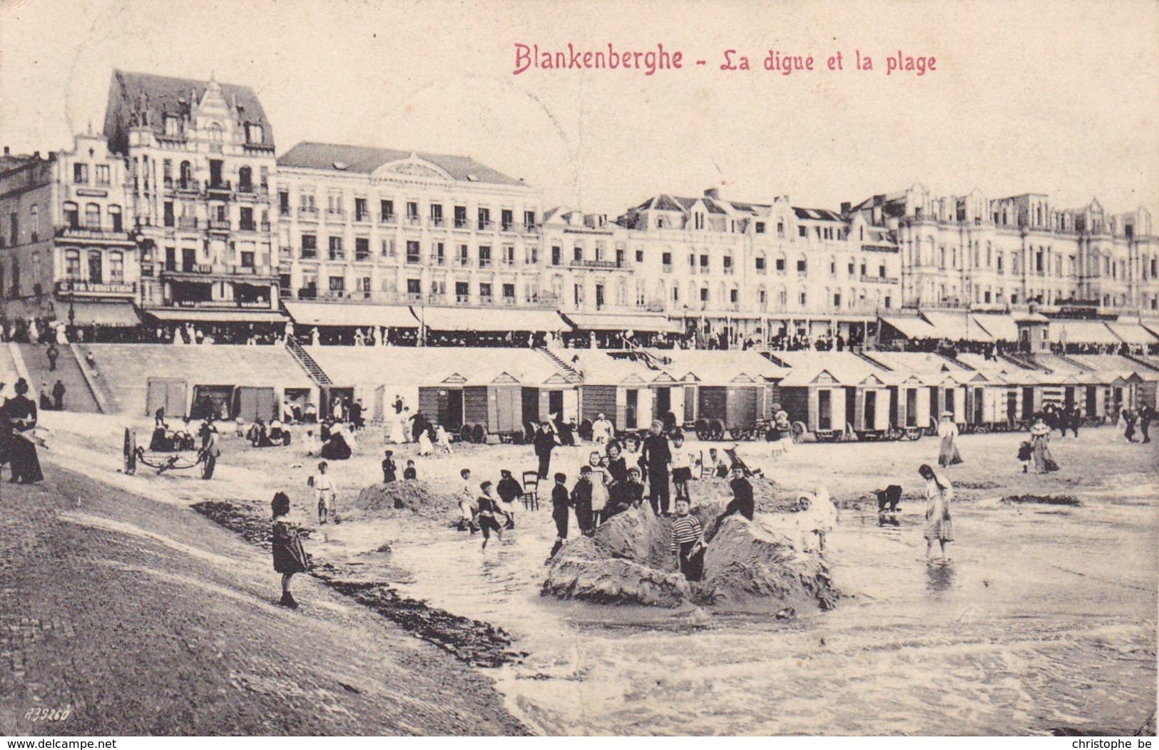 Blankenberghe, Blankenberge, La Digue Et La Plage (pk58702) - Blankenberge