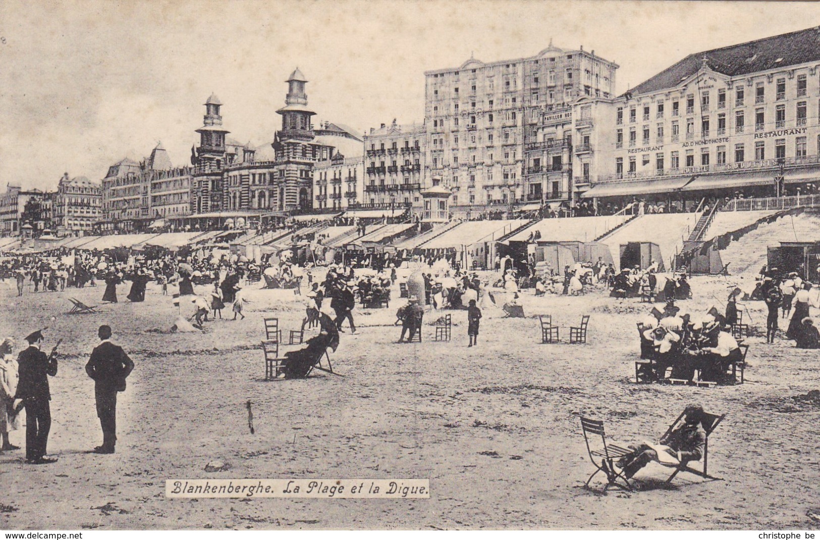 Blankenberghe, Blankenberge, La Digue Et La Plage (pk58703) - Blankenberge