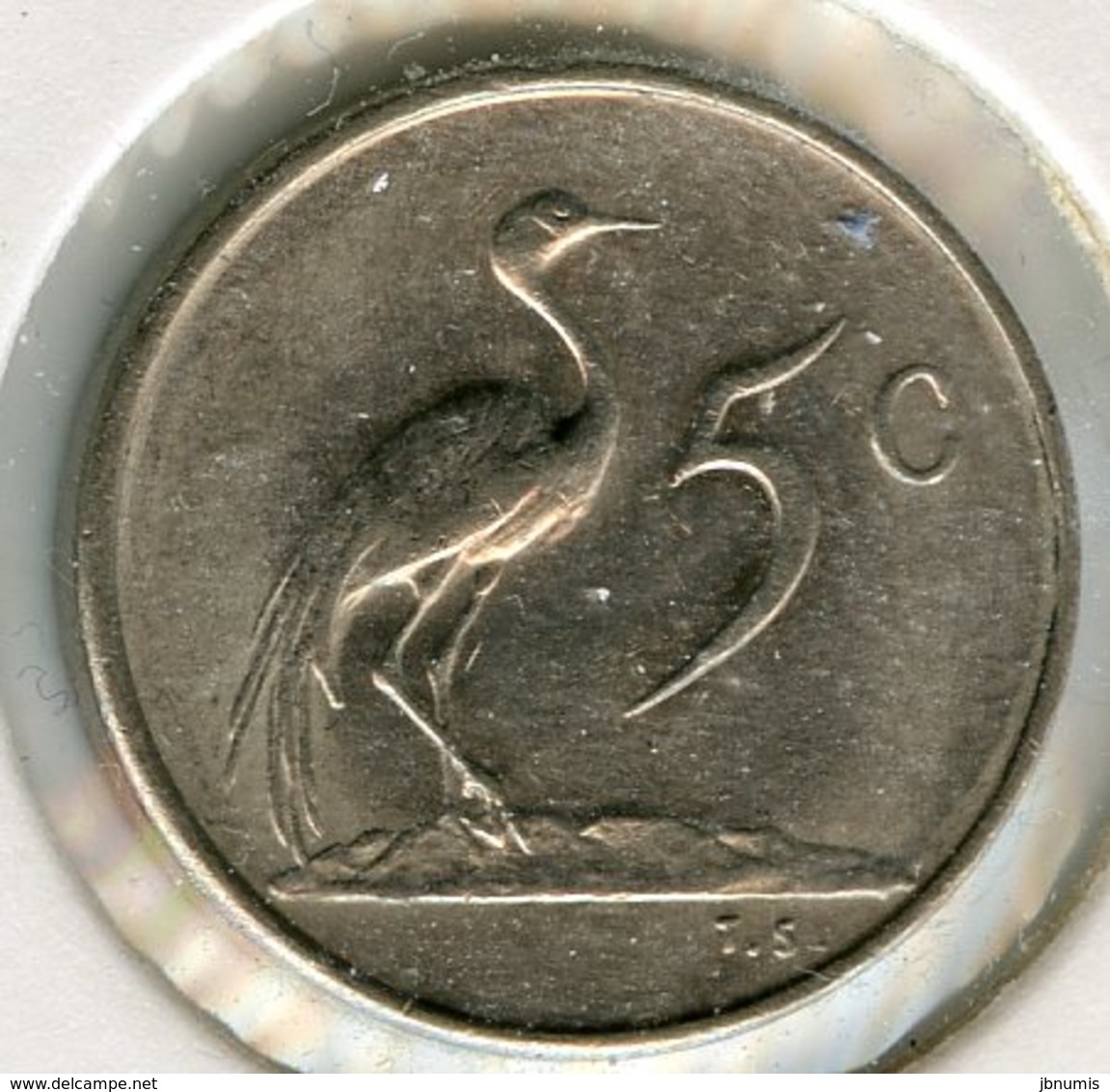 Afrique Du Sud South Africa 5 Cents 1971 KM 84 - Afrique Du Sud