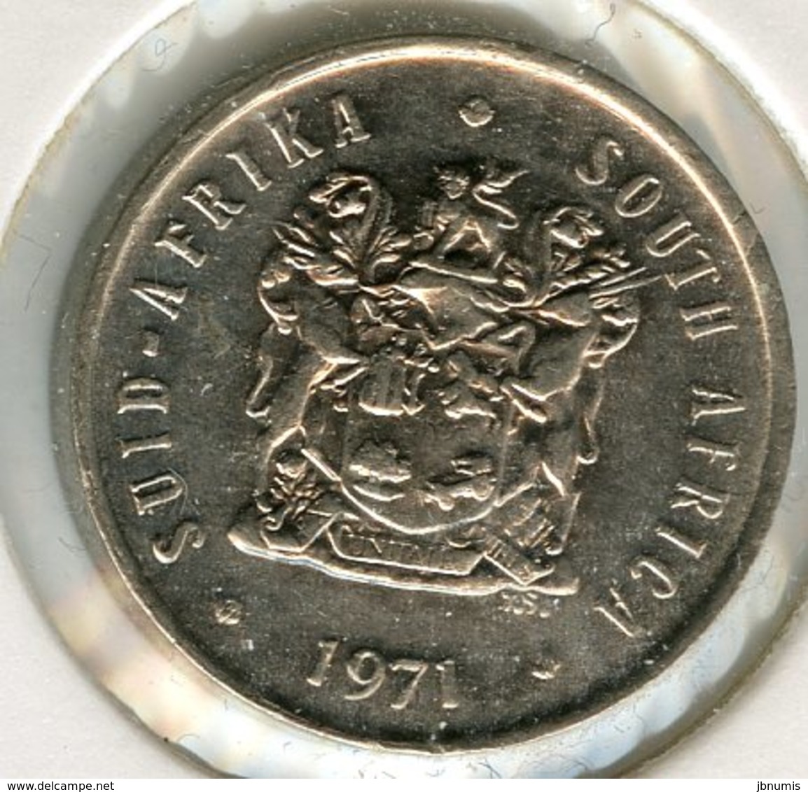 Afrique Du Sud South Africa 5 Cents 1971 KM 84 - Afrique Du Sud