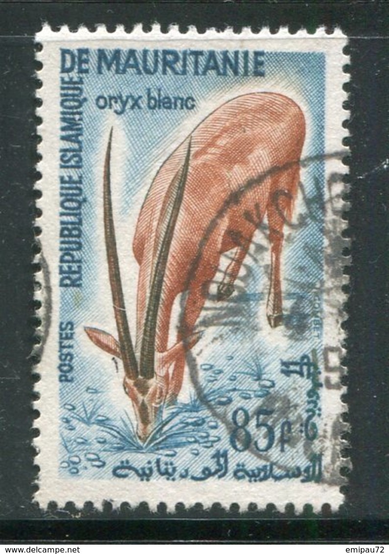 MAURITANIE- Y&T N°153- Oblitéré (oryx) - Mauritanie (1960-...)