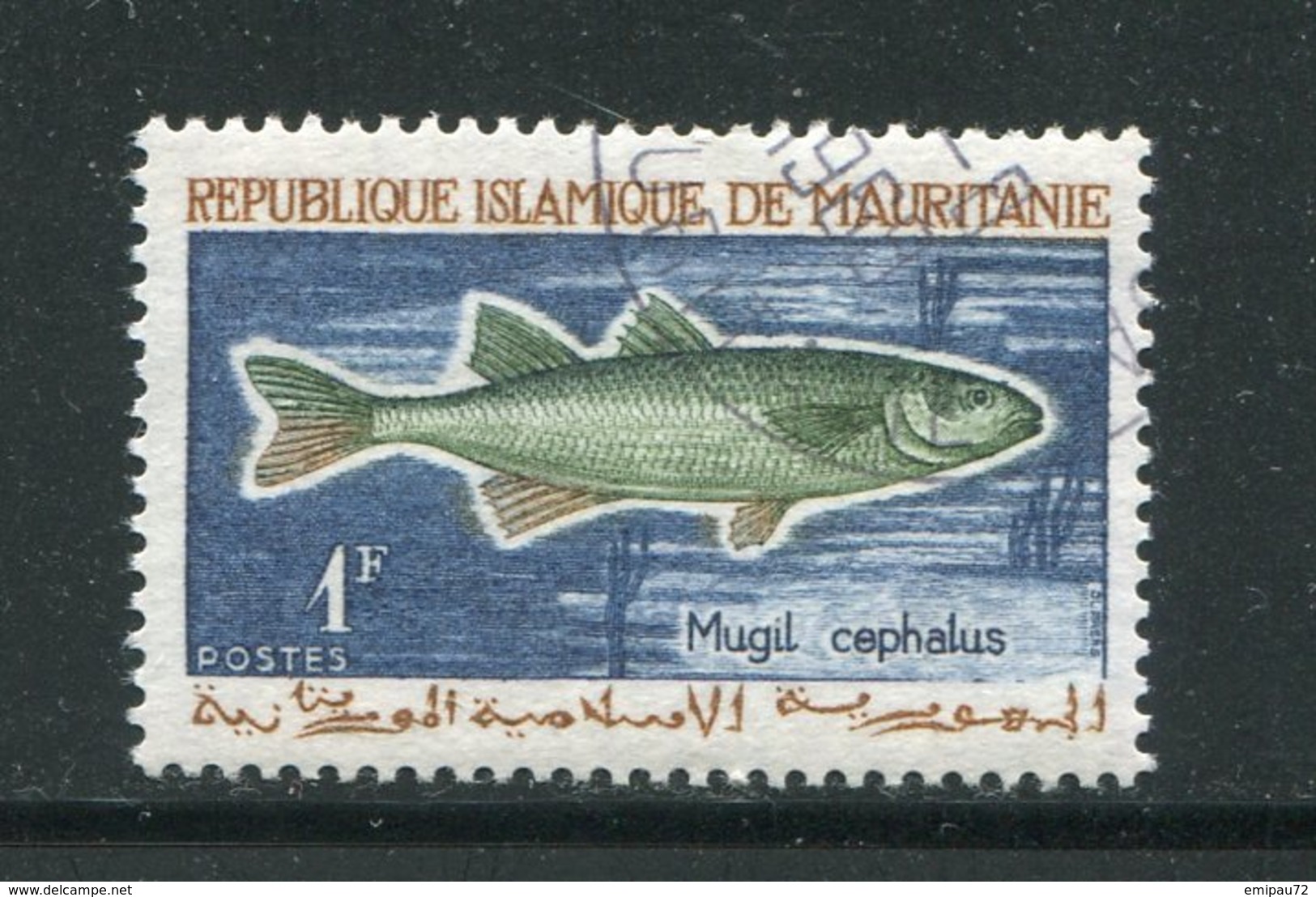 MAURITANIE- Y&T N°179- Oblitéré (poissons) - Mauritania (1960-...)