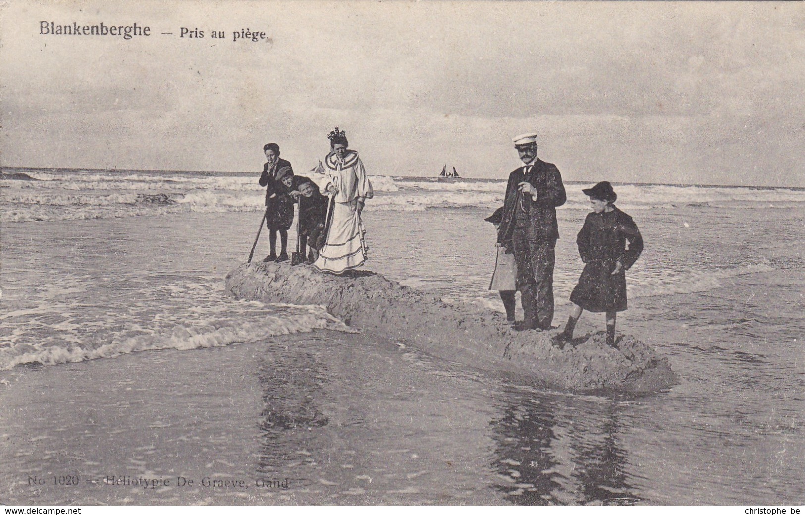 Blankenberghe, Blankenberge, Pris Au Piège (pk58715) - Blankenberge