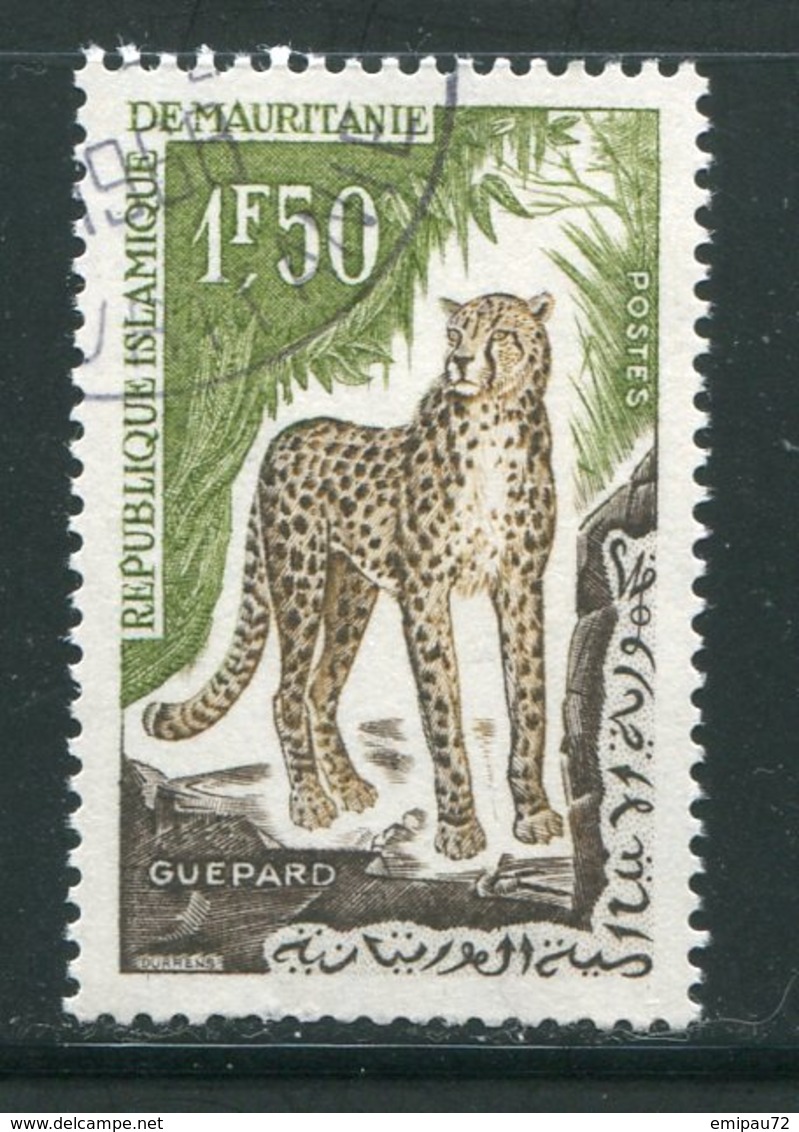 MAURITANIE- Y&T N°167- Oblitéré (guépards) - Mauritanie (1960-...)