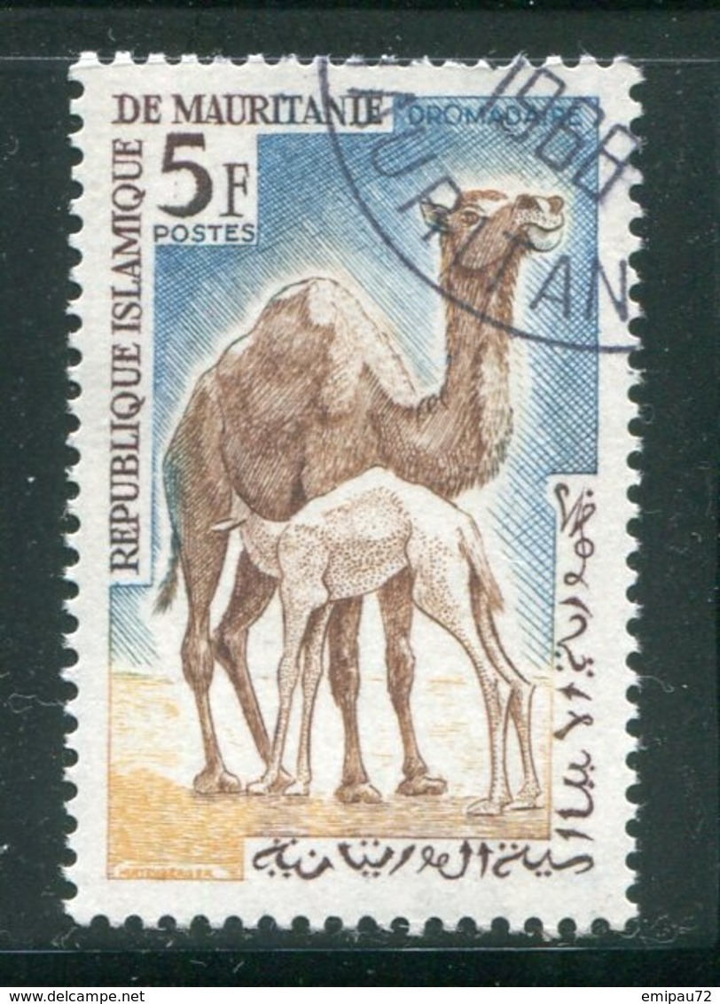 MAURITANIE- Y&T N°169- Oblitéré (dromadaires) - Mauritanie (1960-...)