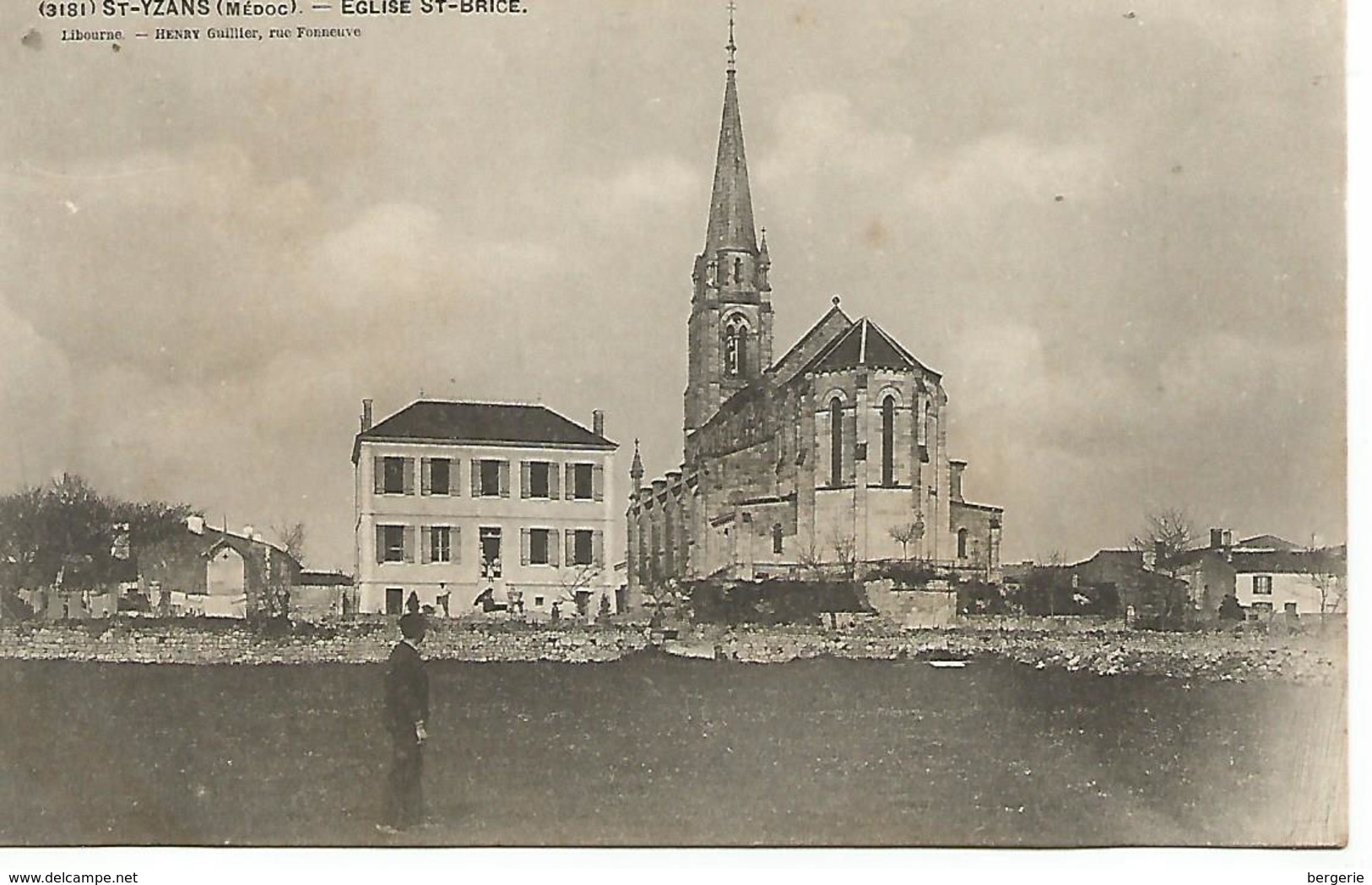 Bo/     33   St-yzans      Le Bourg & L'église St-brice       (animations) - Autres & Non Classés