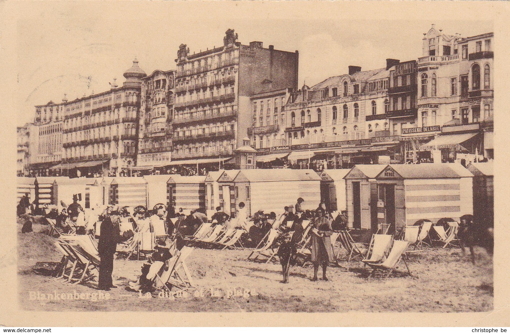 Blankenberghe, Blankenberge, La Digue Et La Plage  (pk58720) - Blankenberge