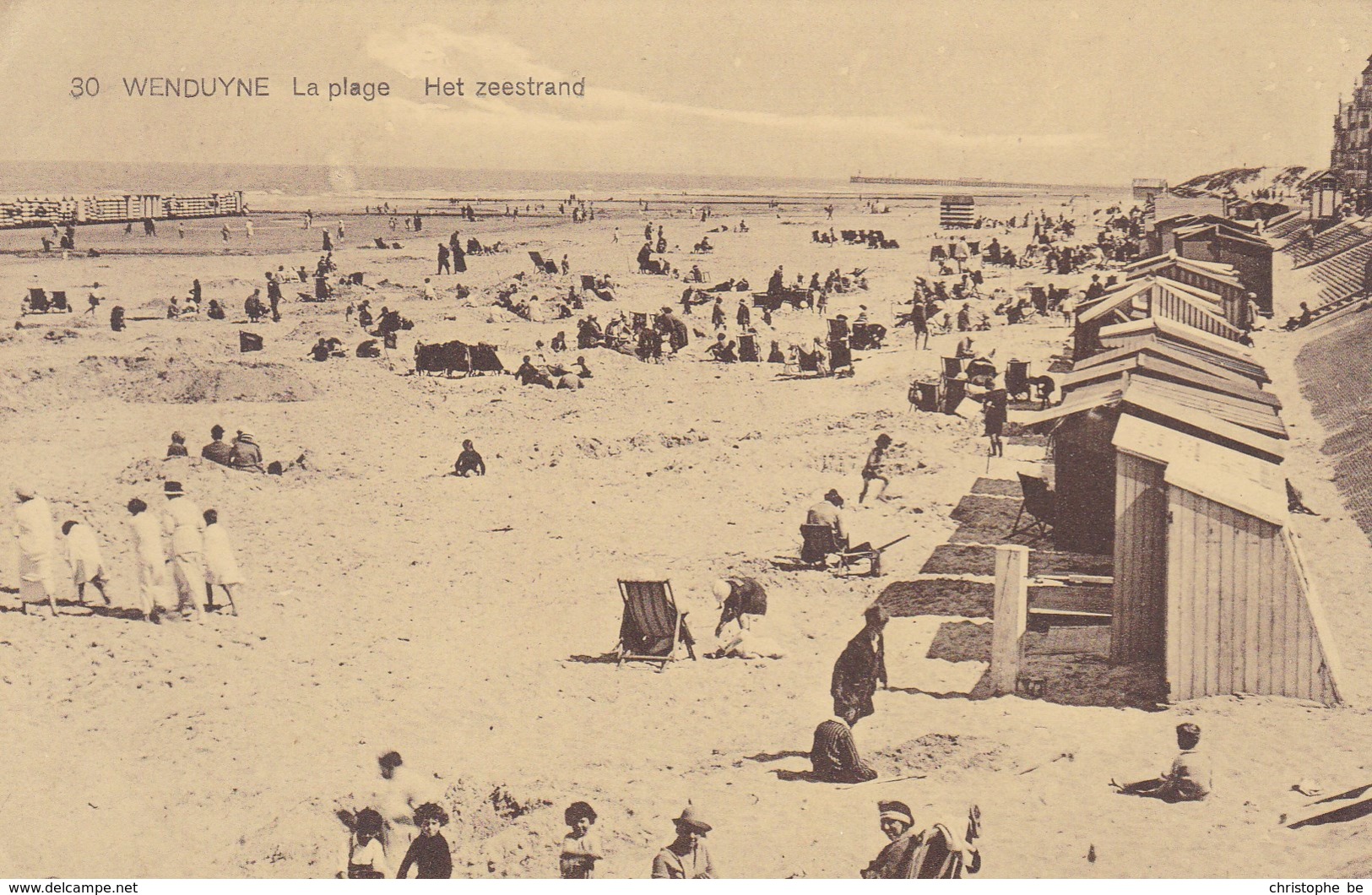 Wenduine, Wenduyne, La Plage, Het Zeestrand (pk58727) - Wenduine