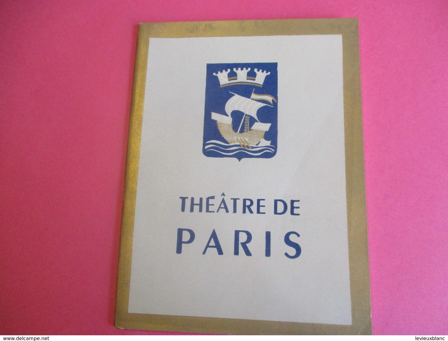 Programme De Théâtre/Théatre De PARIS/La CONTESSA/Maurice DRUON/Jean Le POULAIN/Elvire POPESCO/Marc CASSOT/1962  PROG219 - Programmes