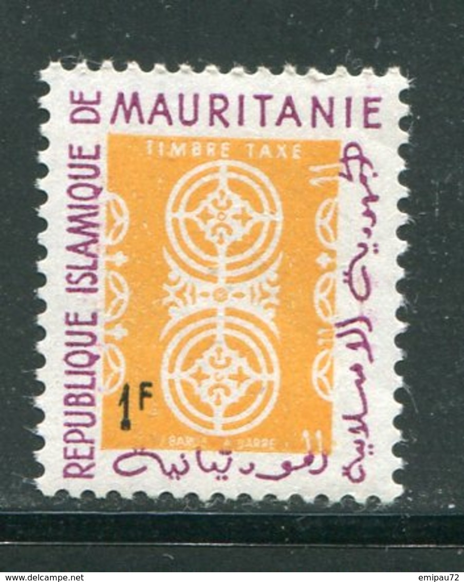 MAURITANIE- Service Y&T N°27- Neuf Sans Charnière ** - Mauritanie (1960-...)