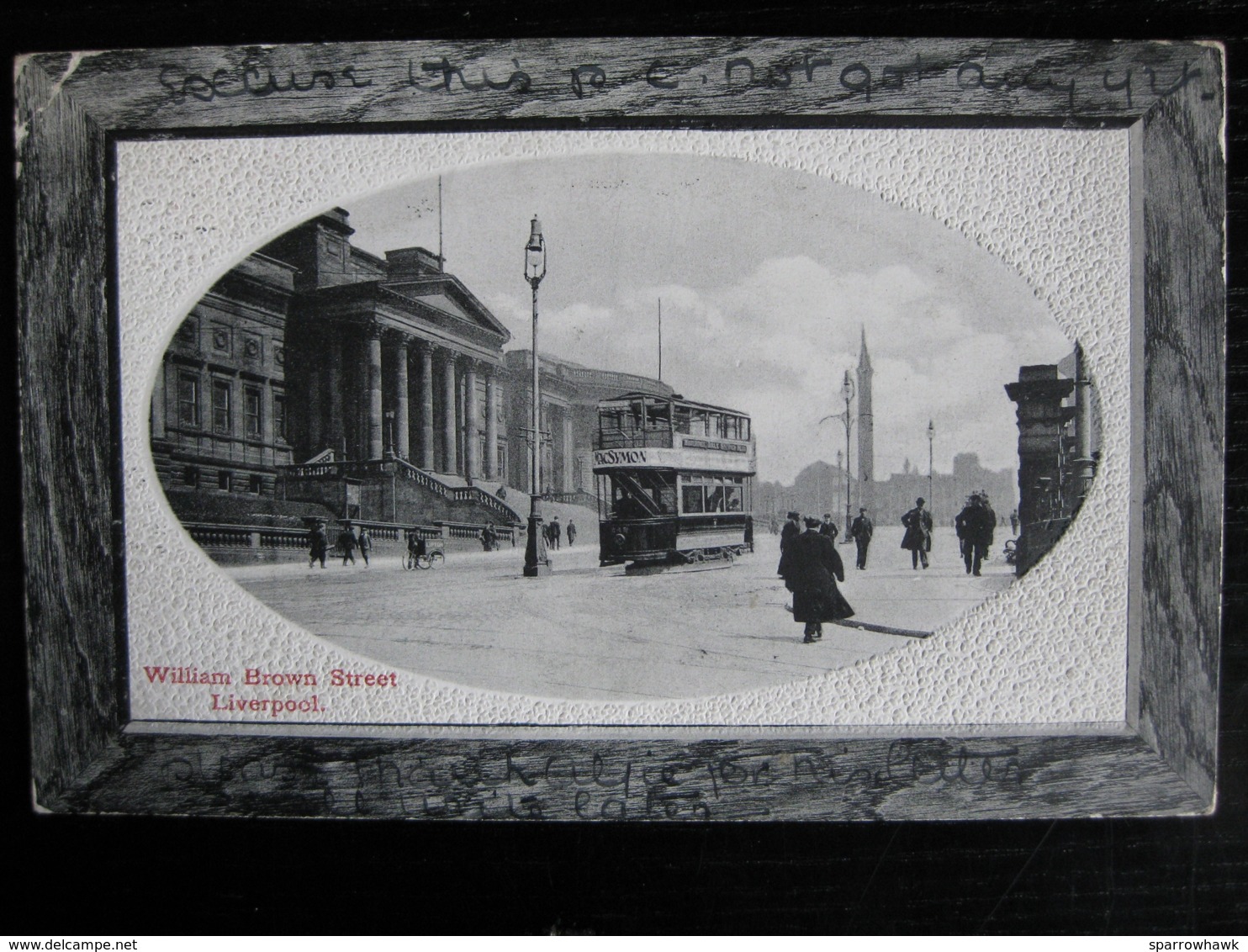 William Brown Street, Liverpool, Lancashire - Posted 1911 - Liverpool