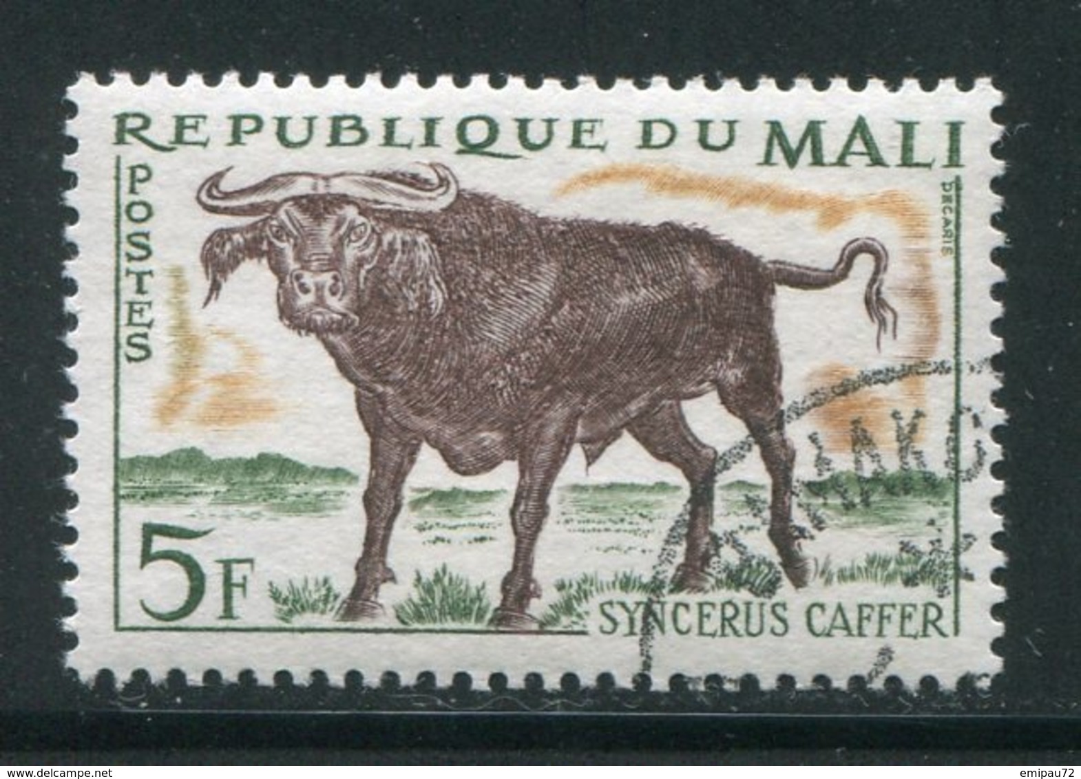 MALI- Y&T N°72- Oblitéré (buffle) - Mali (1959-...)