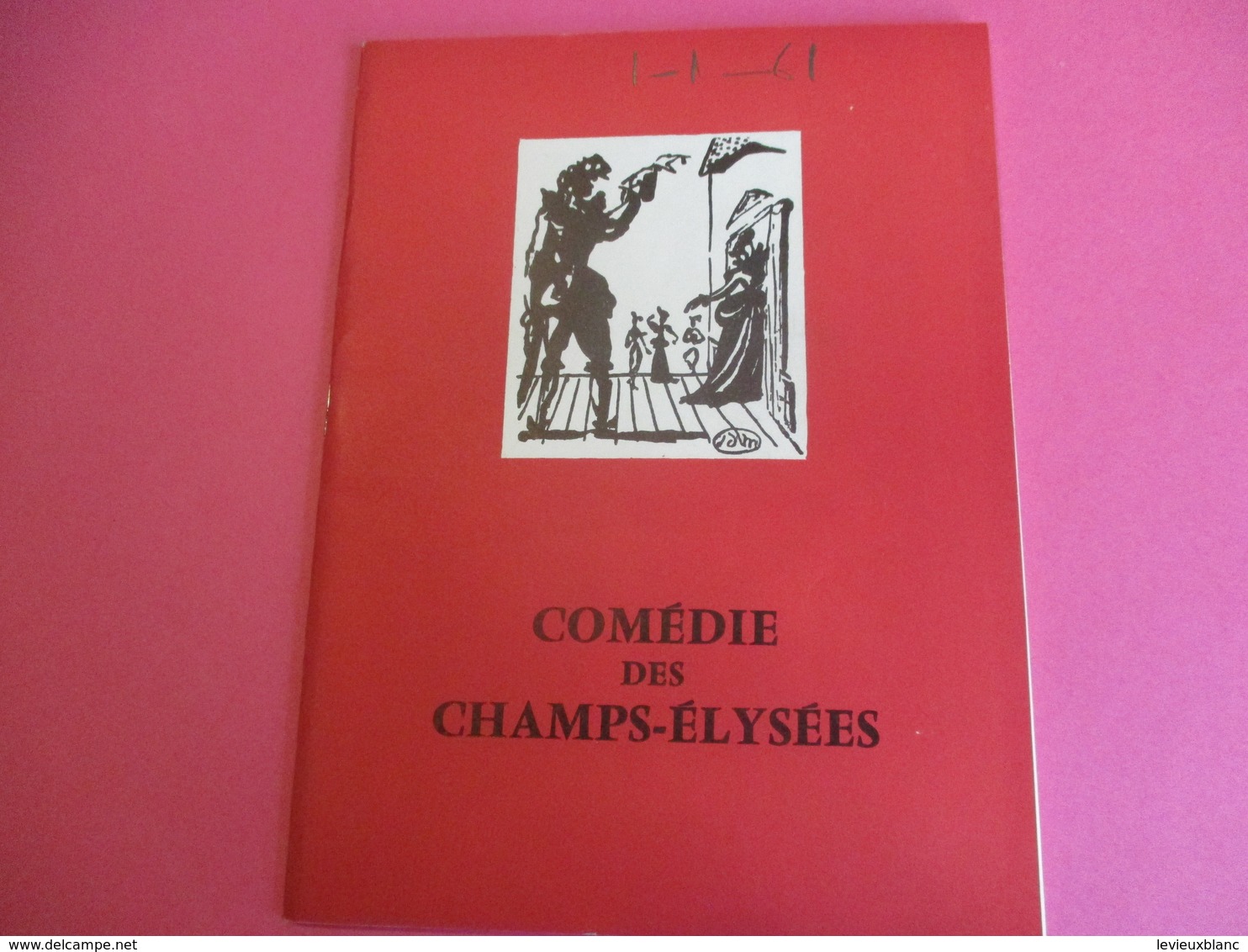 Programme De Théâtre/Comédie Des CHAMPS ELYSEES/Claude SAINVAL/ Les Joies De La Famille/Hériat/Gaby MORLAY/1961  PROG220 - Programma's