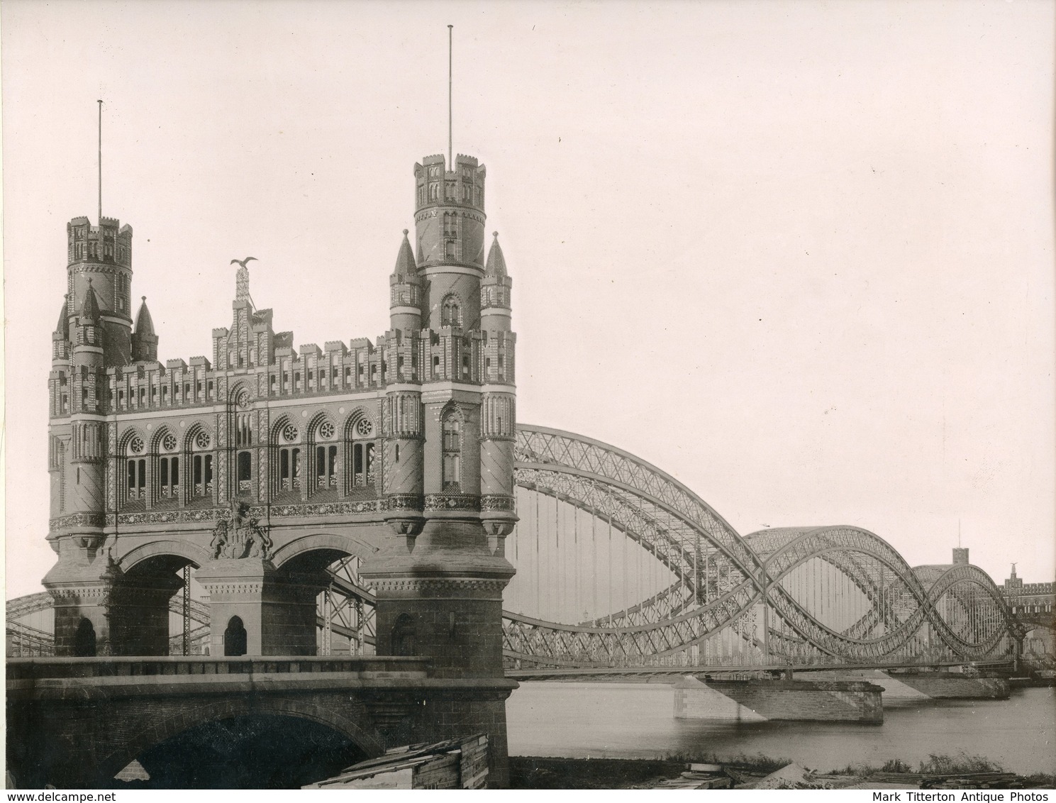 Albumen Photograph - GERMANY Hamburg - 19th Century (29x22cm) - Old (before 1900)