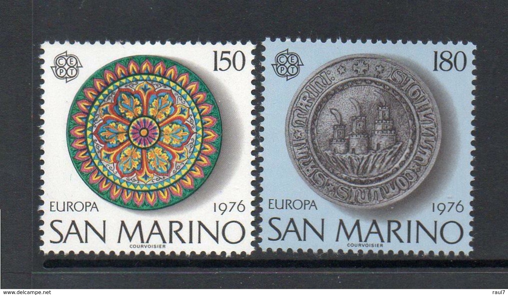 EUROPA - CEPT 1976 - San Marin - 2 Val Neufs // Mnh - 1976