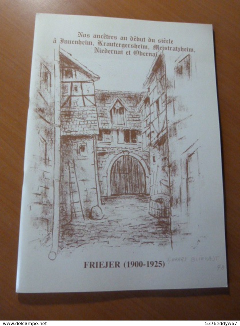 Innenheim; Krautergersheim; Meistratzheim; Niedernai; Obernai. Alsace - 1901-1940