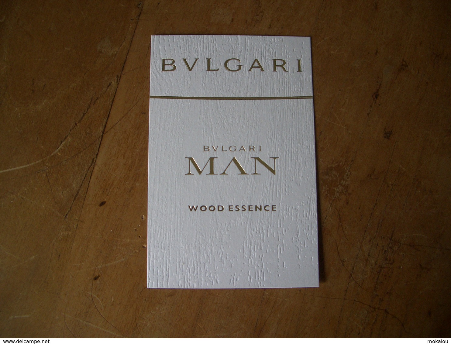 Carte Bulgari Man Wood Essence* - Modern (from 1961)