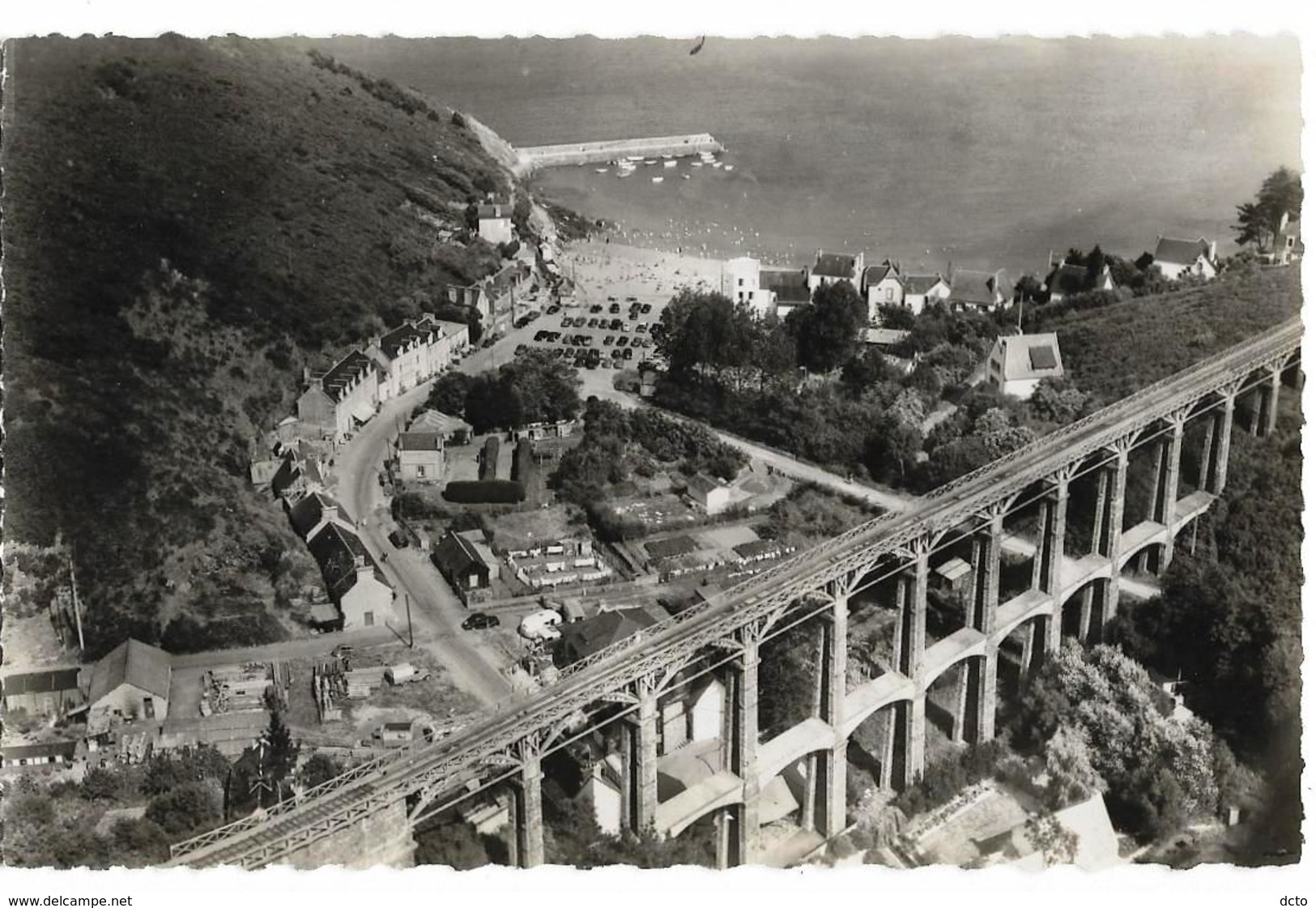 BREHEC Vue Aérienne Du Viaduc, Les Hôtels, La Plage, Le Port  Cim 80-83 A - Otros & Sin Clasificación