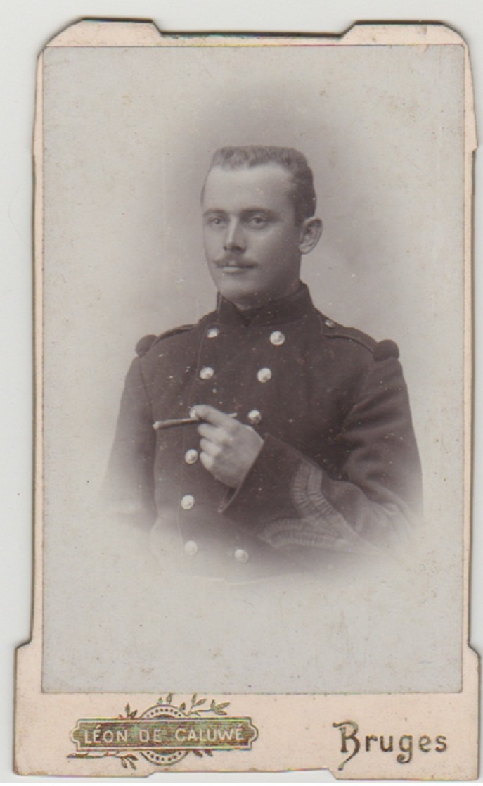 Vintage - Photographie  1900 - Militaire Belge - N°  11 - Oud (voor 1900)