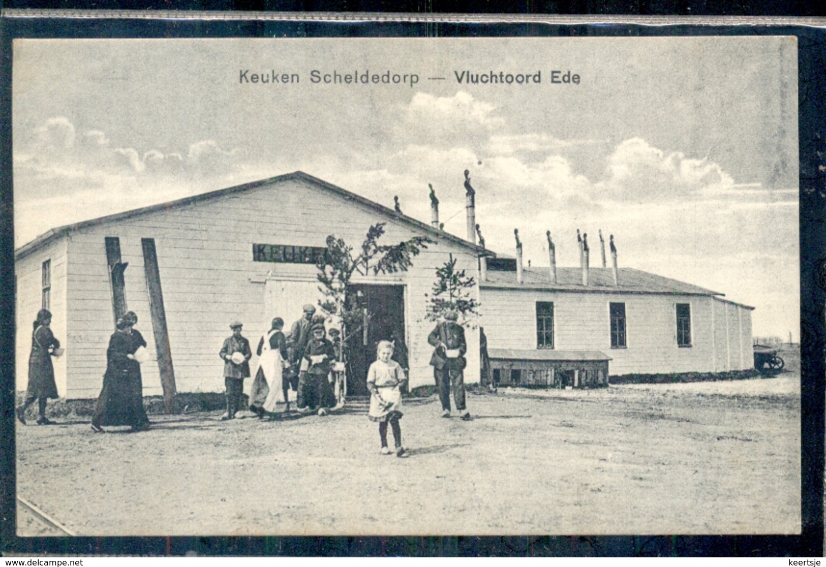 Ede - Vluchtoord - Keuken Scheldedorp - 1915 - Ede