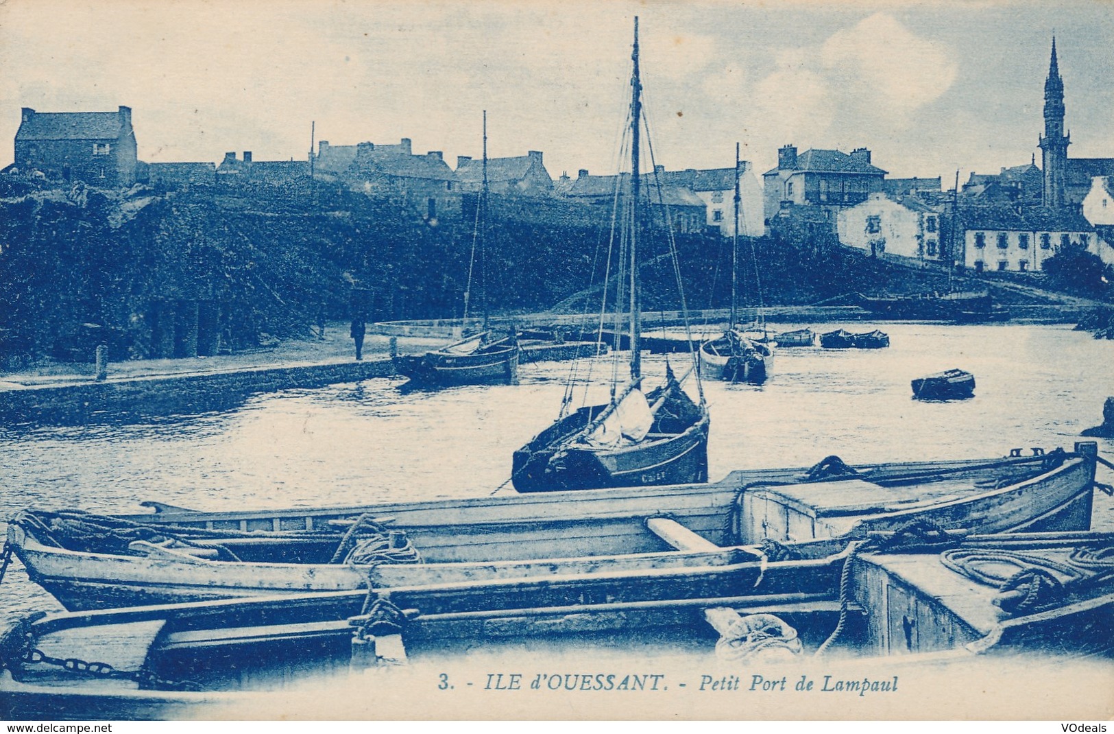 CPA - France - (29) Finistère - Ouessant - Petit Port De Lampaul - Ouessant