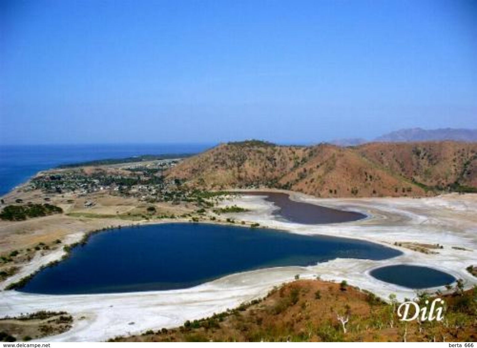 AK Osttimor East Timor Tasi Tolu Lakes New Postcard - Osttimor