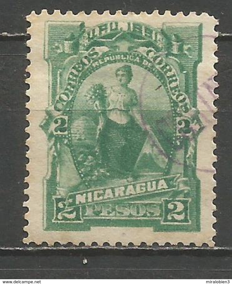 NICARAGUA YVERT NUM. 37 USADO - Nicaragua