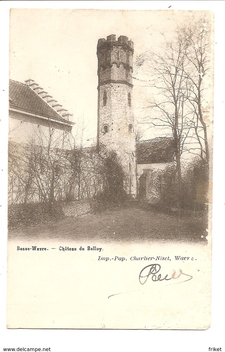 - 1689 -   BASSE WAVRE  Chateau DuBelloy (voir Scan ) - Waver