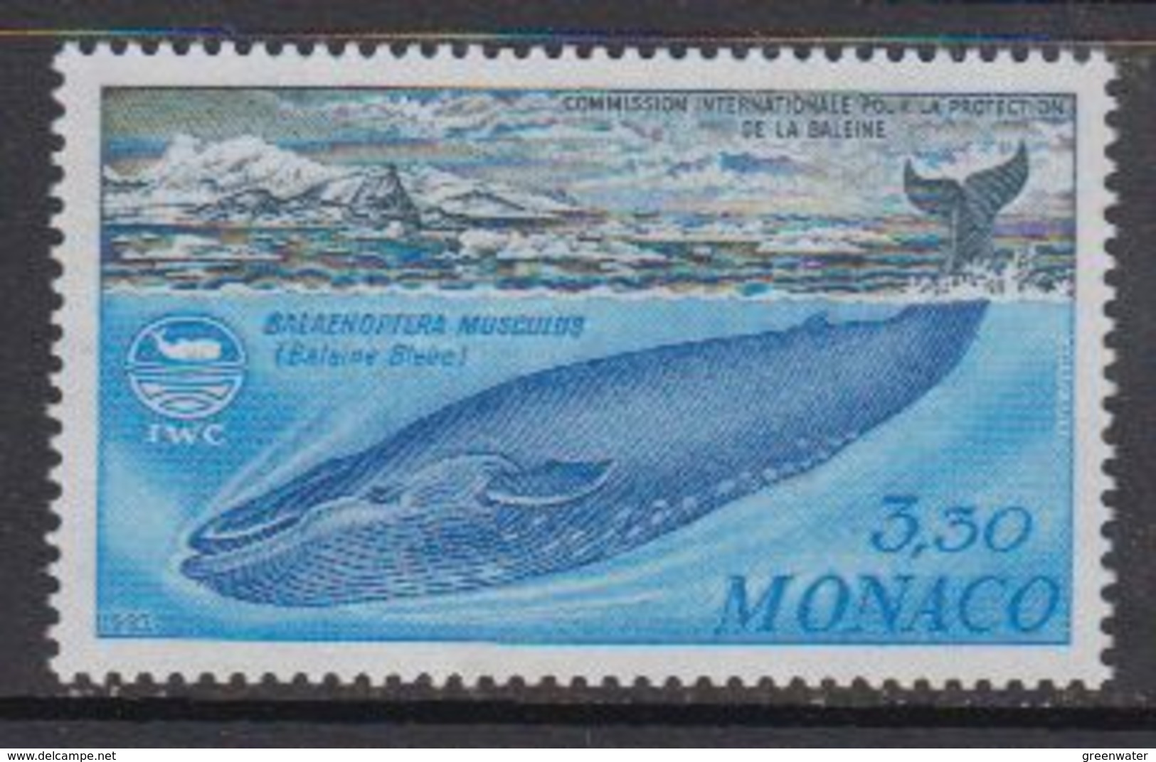 Monaco 1983 Whale 1v ** Mnh (42342) - Ongebruikt