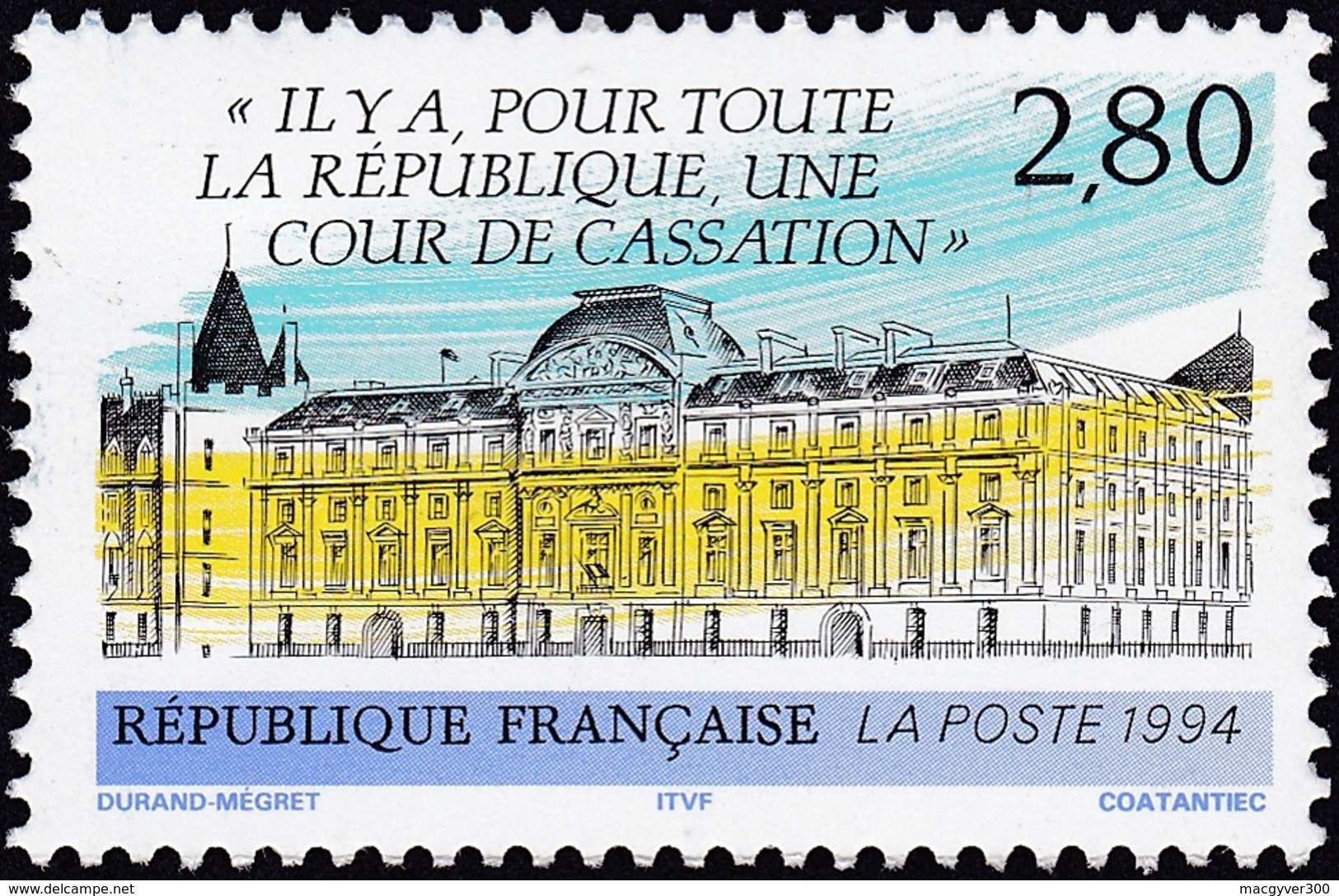 FRANCE, 1994, Cour De Cassation (Yvert 2886** ) - Unused Stamps